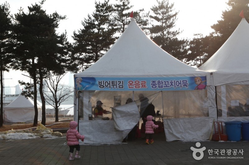 纛島漢江公園雪橇場 (12/25)
