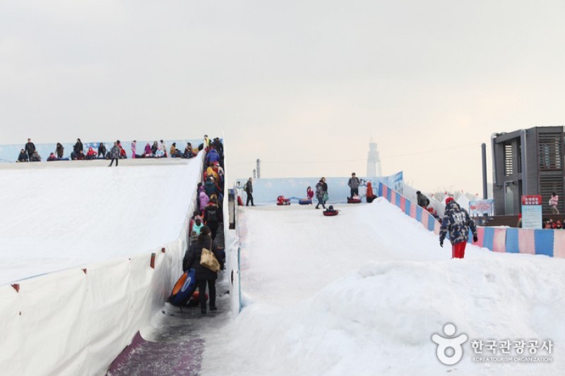 纛島漢江公園雪橇場 (14/25)