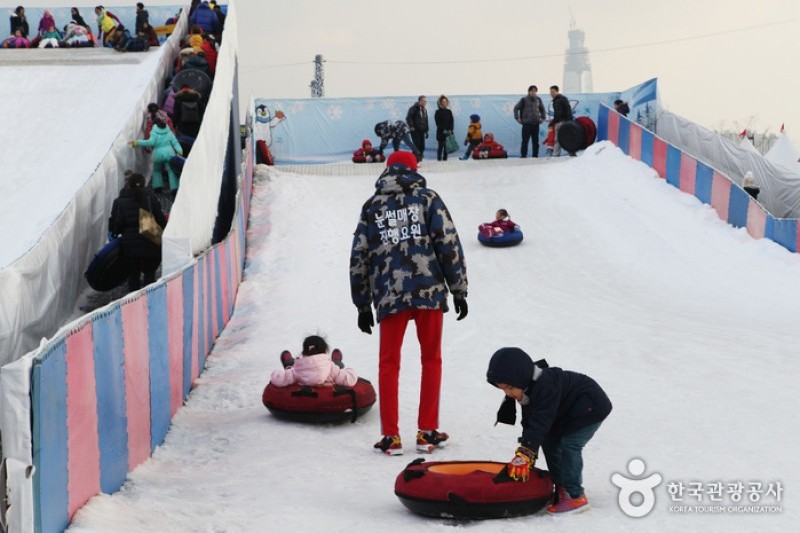 纛島漢江公園雪橇場 (15/25)