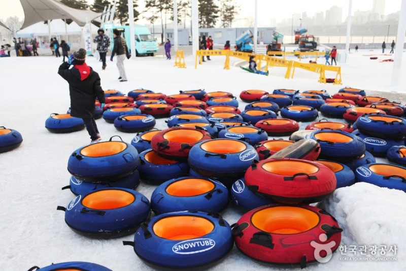 纛島漢江公園雪橇場 (20/25)