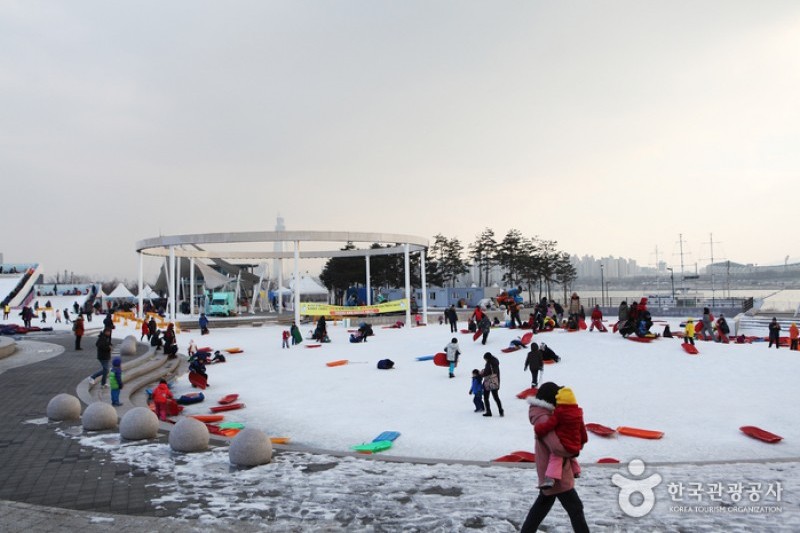 纛島漢江公園雪橇場 (22/25)