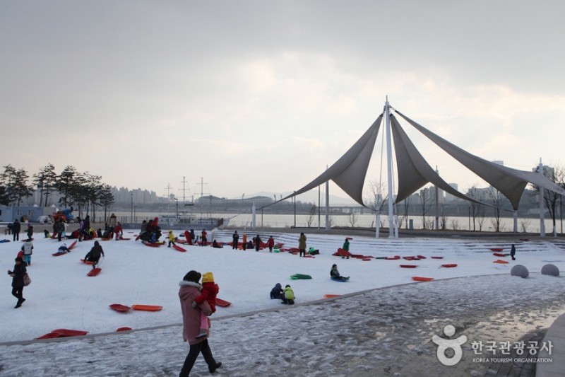 纛島漢江公園雪橇場 (23/25)