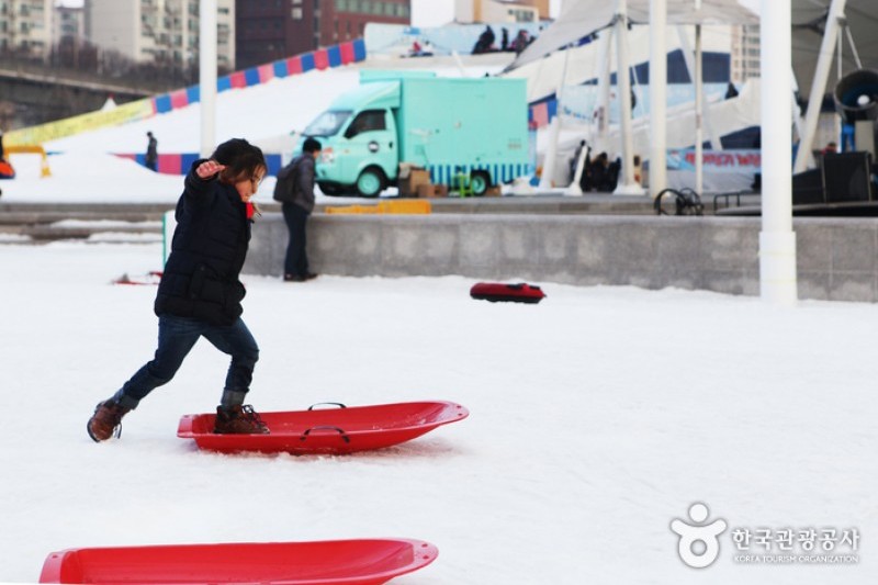 纛島漢江公園雪橇場 (24/25)