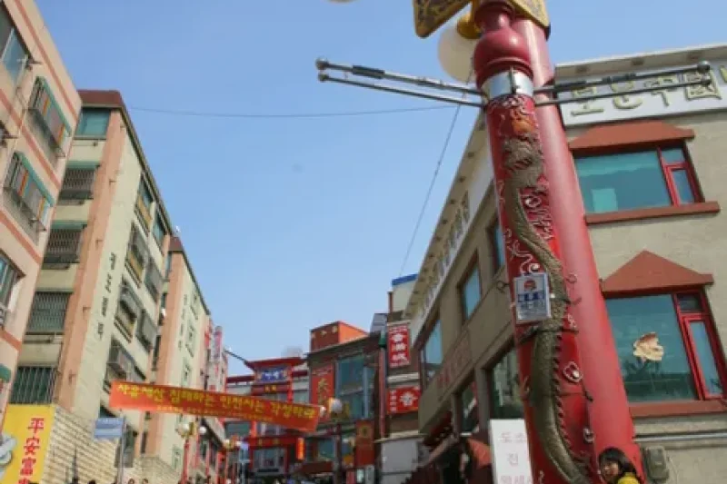 仁川中國城炸醬麵街 (2/26)