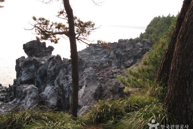 大浦海岸柱狀節理帶