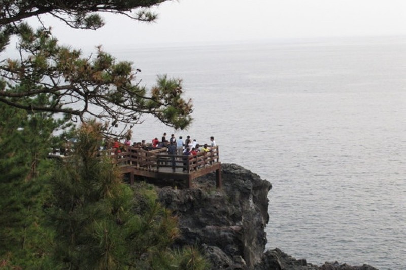 大浦海岸柱狀節理帶