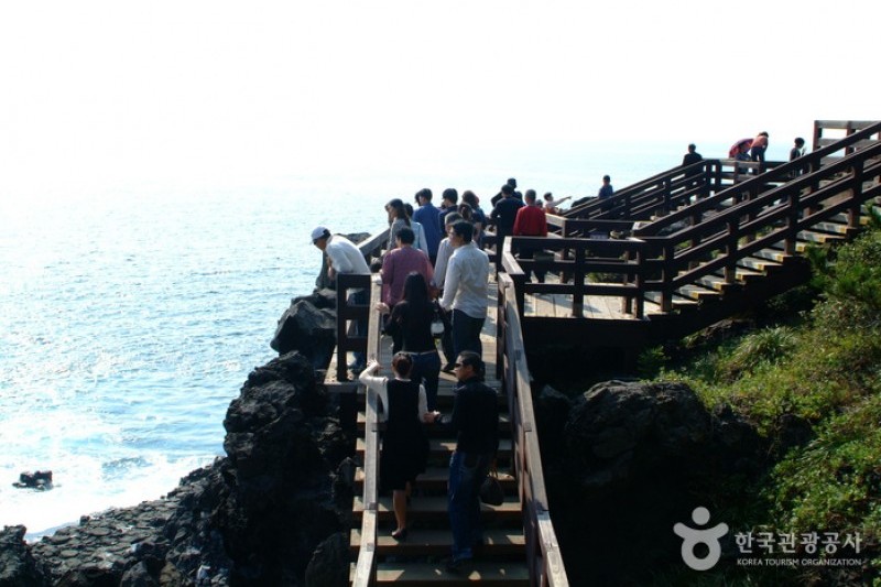 大浦海岸柱狀節理帶