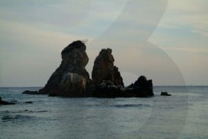 湫岩海邊