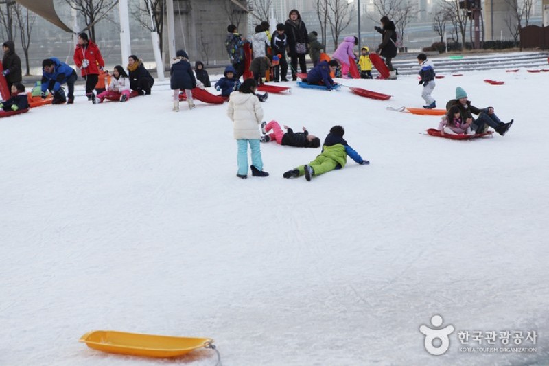 漢江公園纛島雪橇場 (4/15)