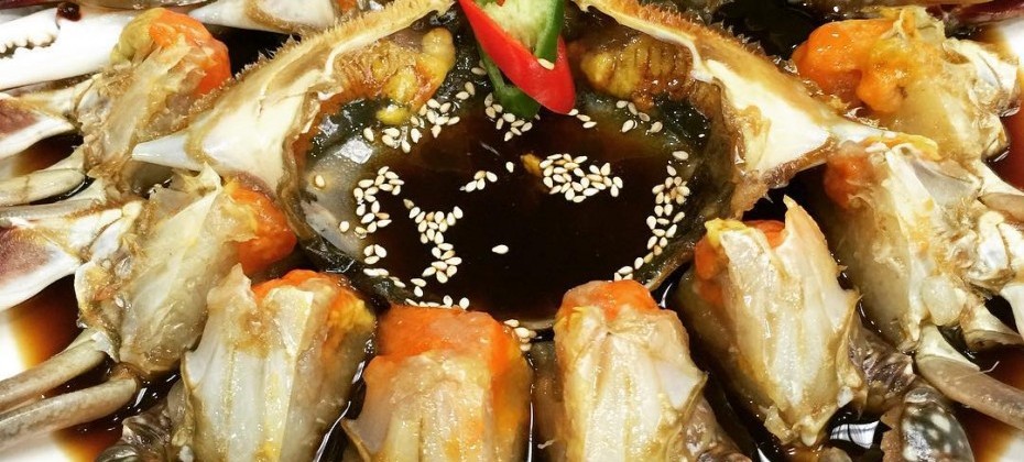 鹹草醬油腌蟹(鹹草醬蟹) (1/9)
