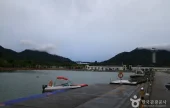 渼沙裏划艇賽場