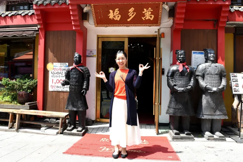 仁川中國城炸醬麵街 (7/26)