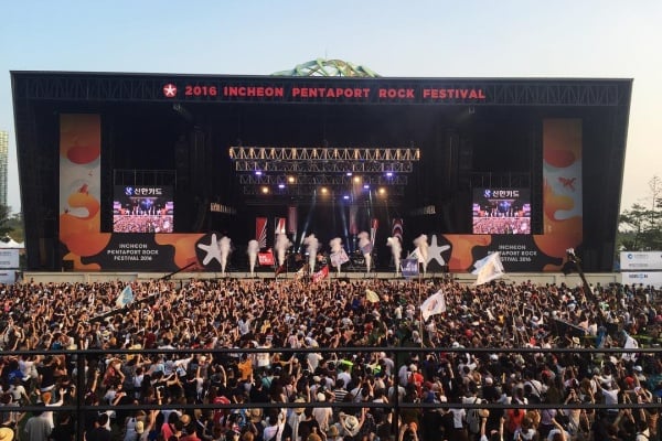【韓國旅遊資訊】 夏日搖滾，盡在仁川PENTAPORT搖滾節
