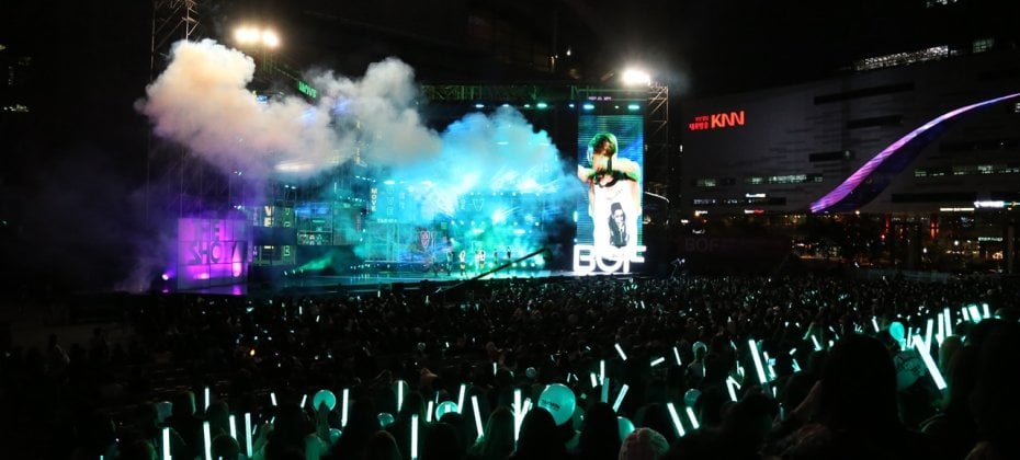 2018 BOF 閉幕演出(Closing performance Concert Ticket) + 釜山傳統市場觀光