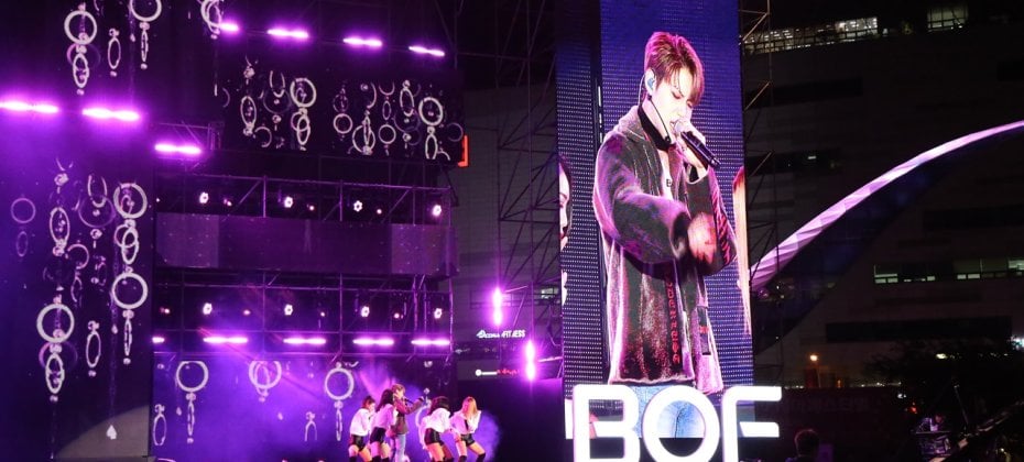 2018 BOF 閉幕演出(Closing performance Concert Ticket) + 釜山傳統市場觀光