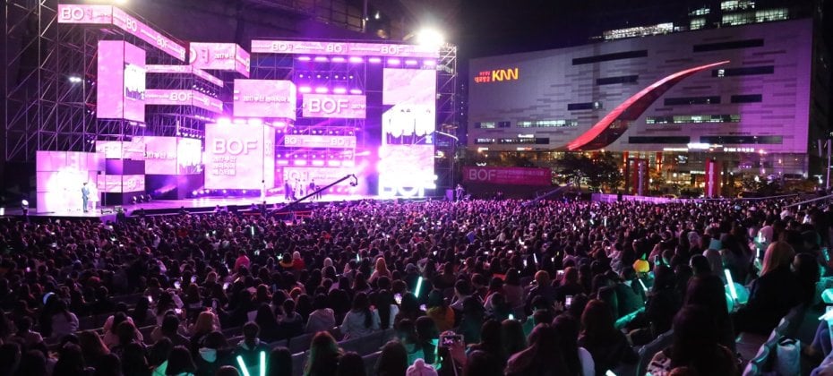 2018 BOF 閉幕演出(Closing performance Concert Ticket) + 釜山傳統市場觀光