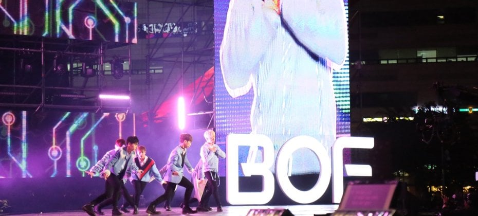 2018 BOF 閉幕演出(Closing performance Concert Ticket) + 釜山傳統市場觀光