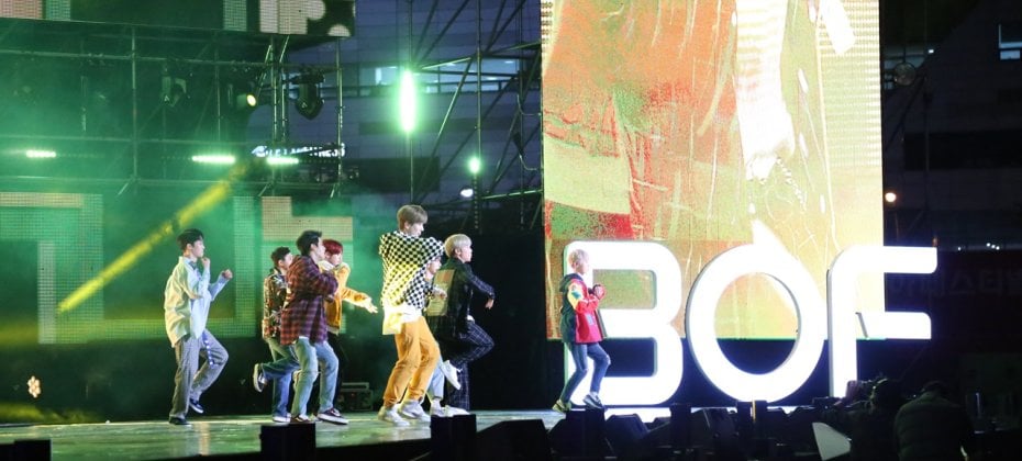 2018 BOF 閉幕演出(Closing performance Concert Ticket) + 釜山傳統市場觀光
