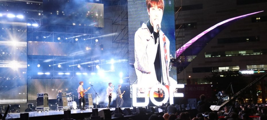 2018 BOF 閉幕演出(Closing performance Concert Ticket) + 釜山傳統市場觀光