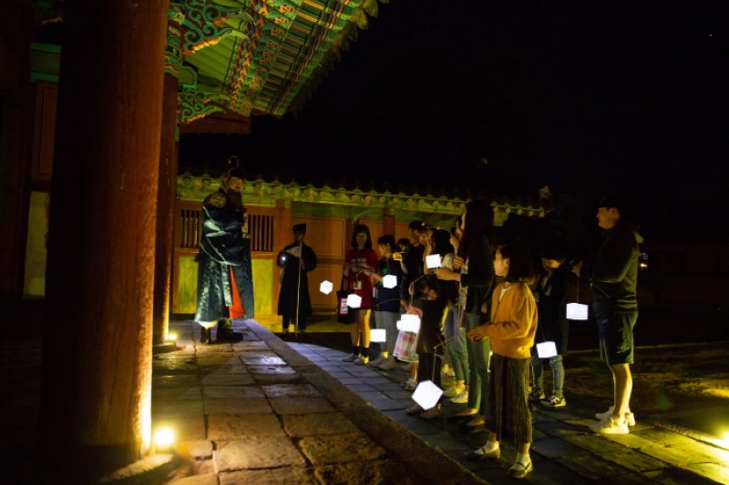 全州韓屋村慶基殿「與王散步」(전주 한옥마을 경기전 '왕과의 산책') (4/9)