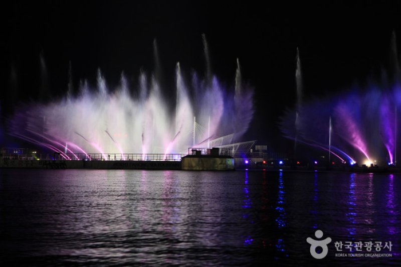 海上水舞噴泉(춤추는 바다분수)