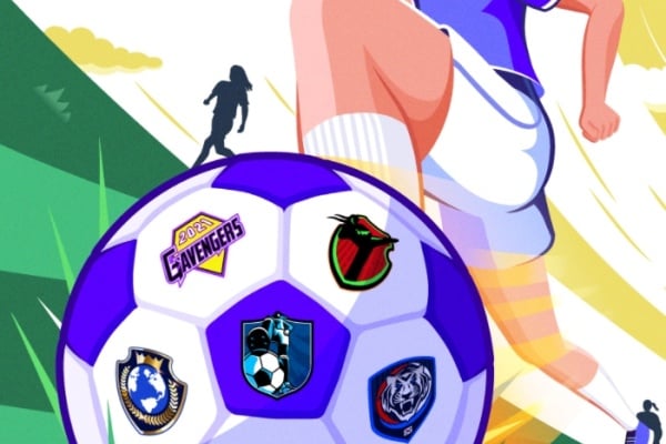 那些擊中目標的人(Kick A Goal) / 女子足球的複興正在展開。
