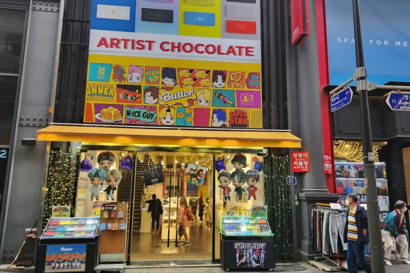 ARTIST CHOCOLATE Sunshine 明洞店 (10/29)