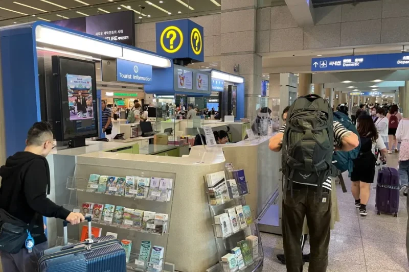 仁川國際機場旅遊服務台(第一航站樓西邊） (3/7)