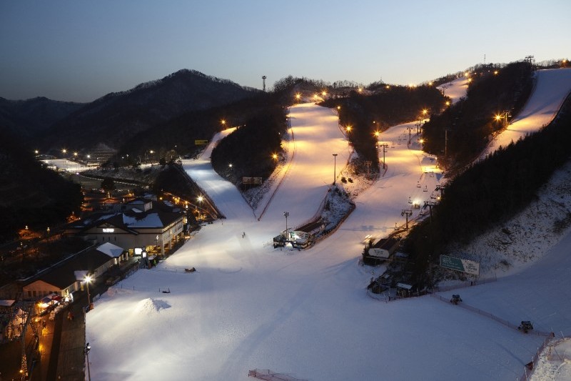伊利希安江村滑雪場 (Elysian Gangchon Ski Resort) (7/25)
