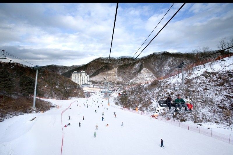 伊利希安江村滑雪場 (Elysian Gangchon Ski Resort) (8/25)