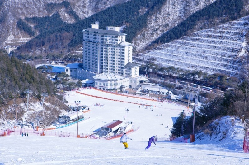 伊利希安江村滑雪場 (Elysian Gangchon Ski Resort) (12/25)